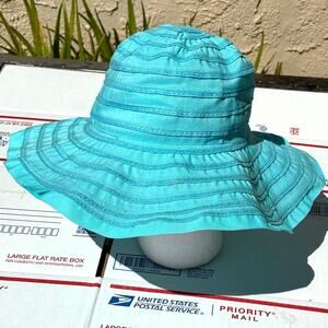 Turquoise Sun Hat